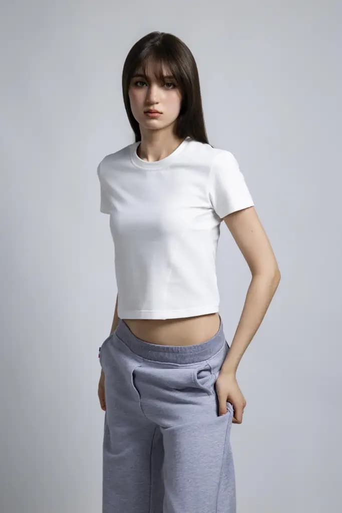 NAMEVI Футболка EVE, цвет Белый, вид 3