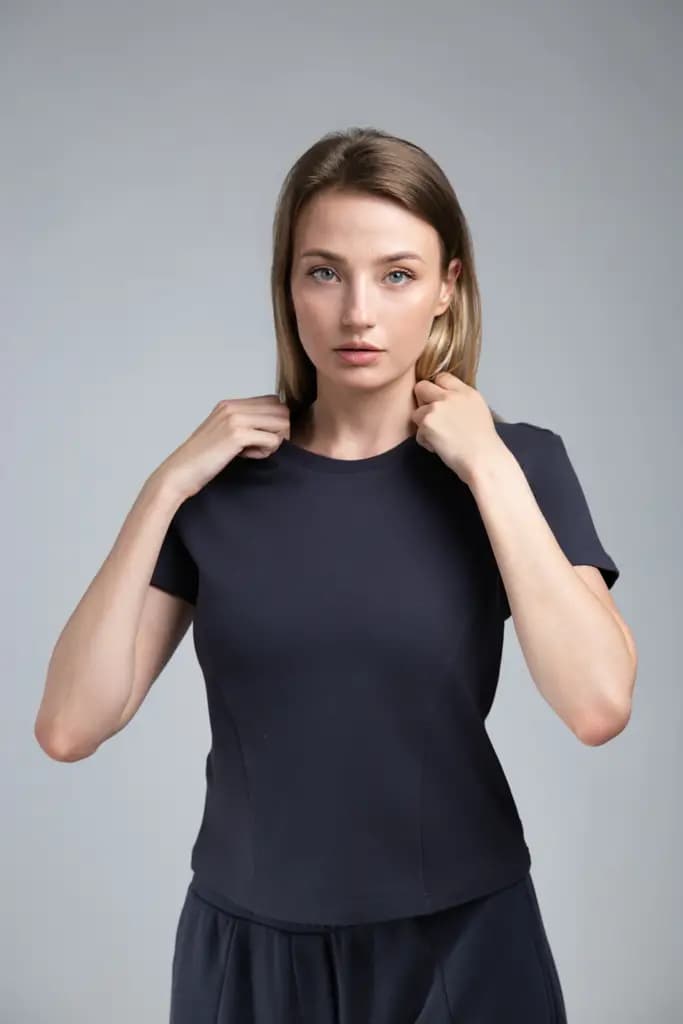 NAMEVI Футболка EVE, цвет Графит, вид 2